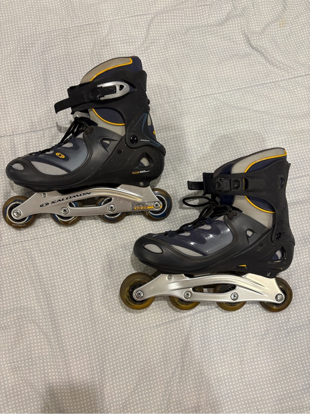 Salomon Men’s Roller blades / Inline Skates in Gray, Black and Yellow